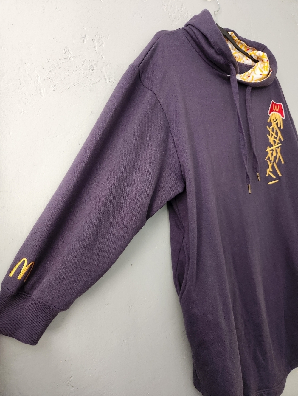 Graniph X McDonalds Collab French Fries Free Size Hoodie One Size - Picture 5 of 10